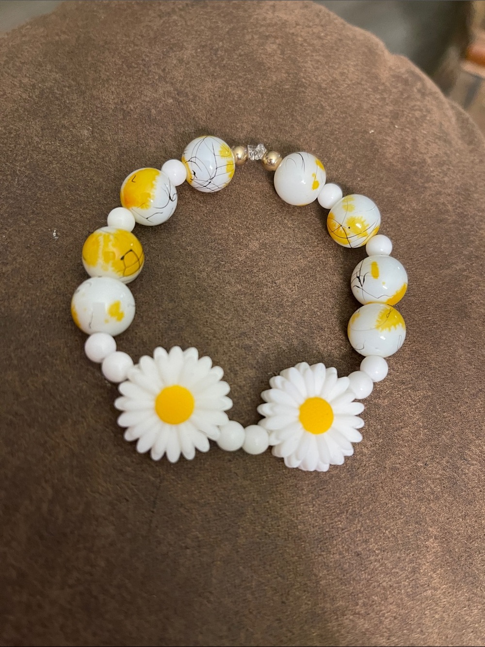 Yellow Flower Bracelet